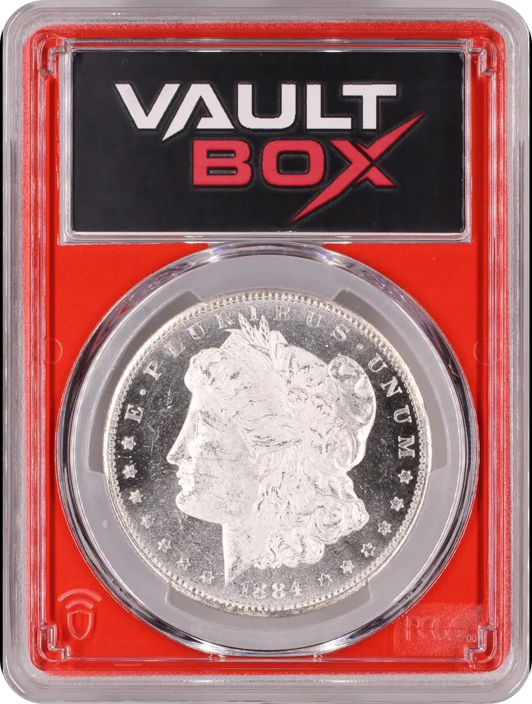 1884-CC $1 PCGS MS64DMPL FRONT