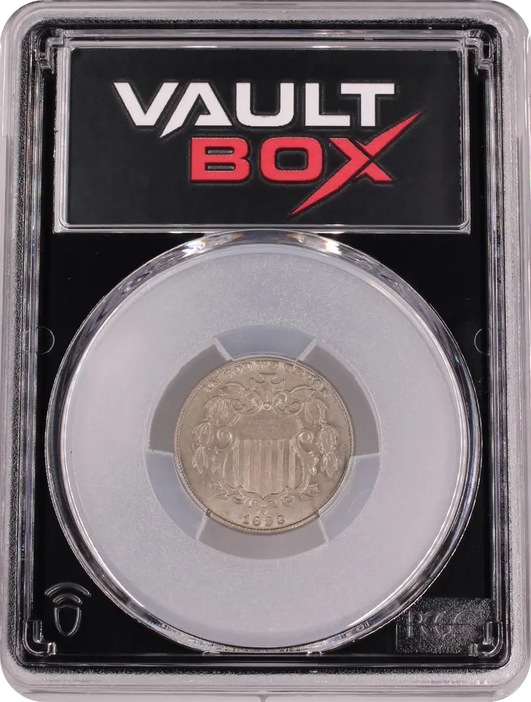 1883 5C SHIELD PCGS MS63 FRONT