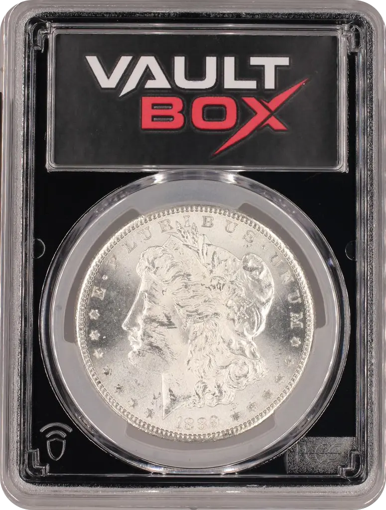 1889-S $1 PCGS MS62 FRONT