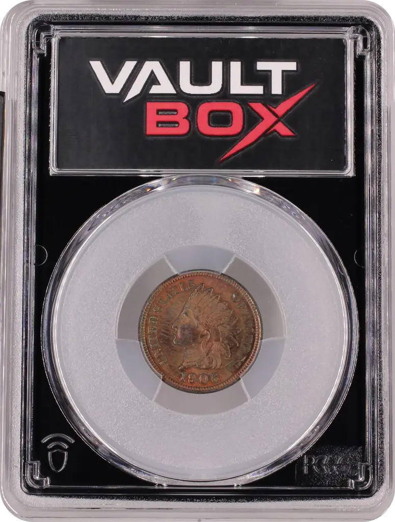 1906 1C PCGS MS64RB FRONT