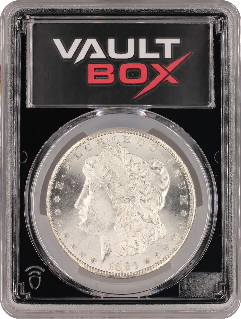 1884-CC $1 PCGS MS65 FRONT