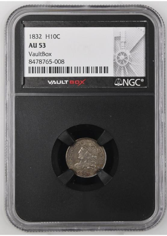 1832 H10C NGC AU53 FRONT