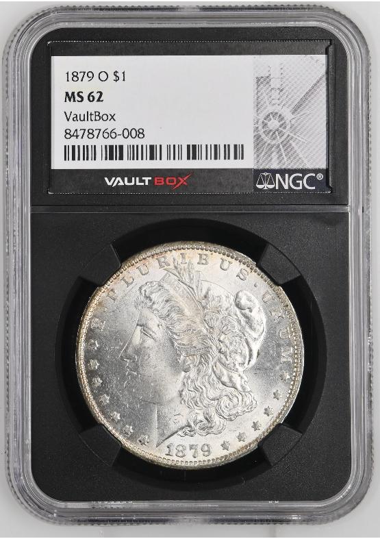 1879-O $1 NGC MS62 FRONT