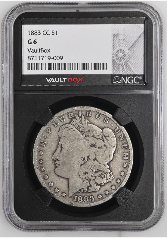 1883-CC $1 NGC G6 FRONT