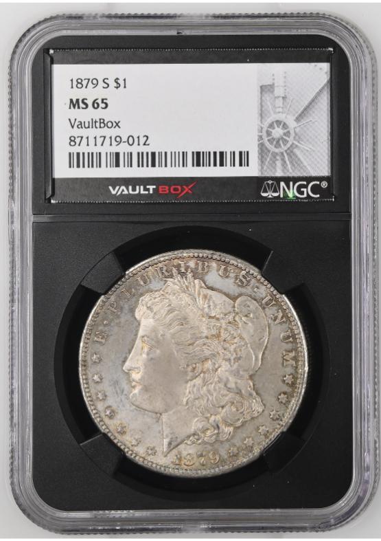 1879-S $1 NGC MS65 FRONT