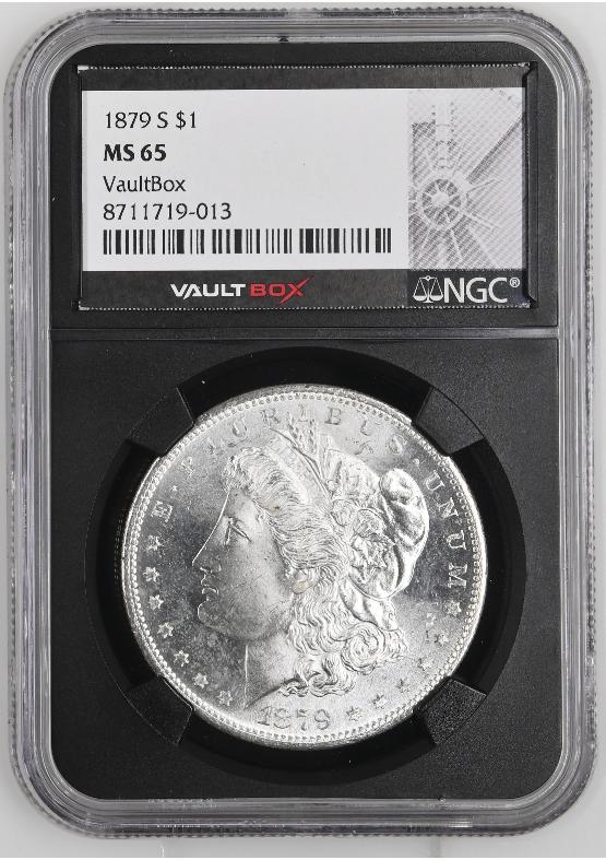 1879-S $1 NGC MS65 FRONT
