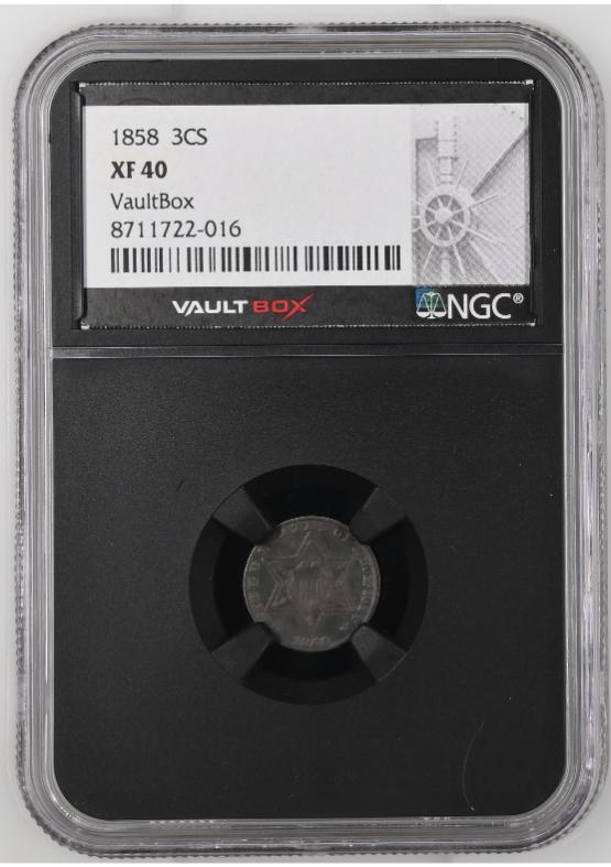 1858 3CS NGC XF40 FRONT