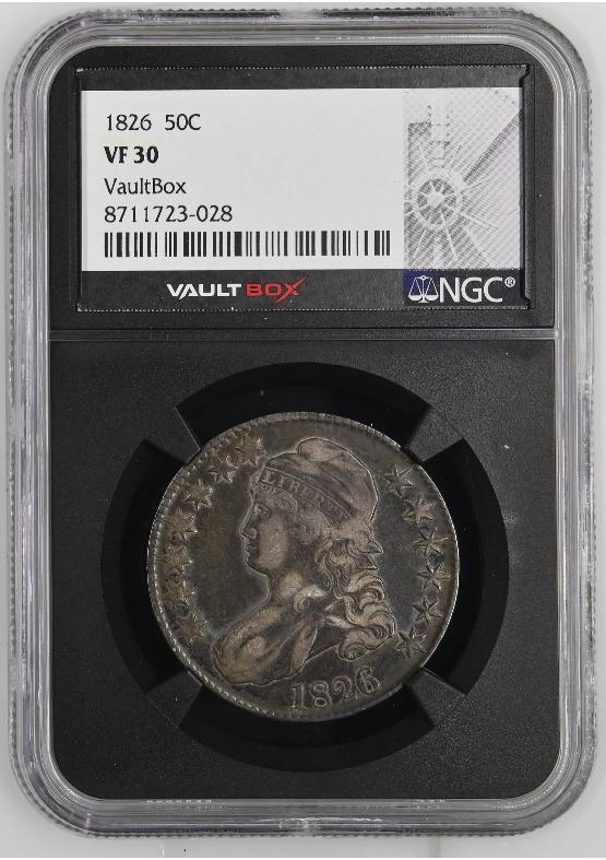 1826 50C NGC VF30 FRONT