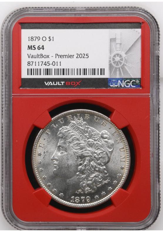 1879-O $1 NGC MS64 FRONT