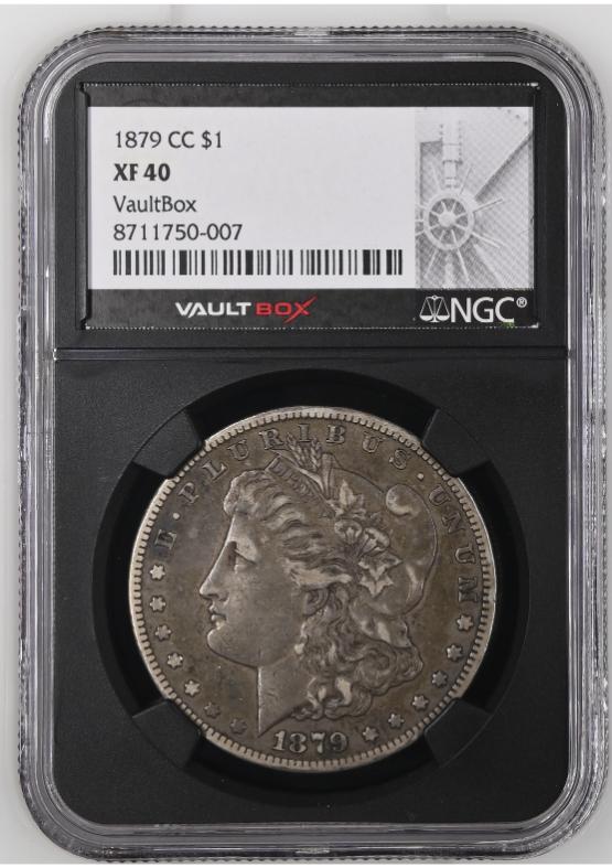 1879-CC $1 NGC XF40 FRONT
