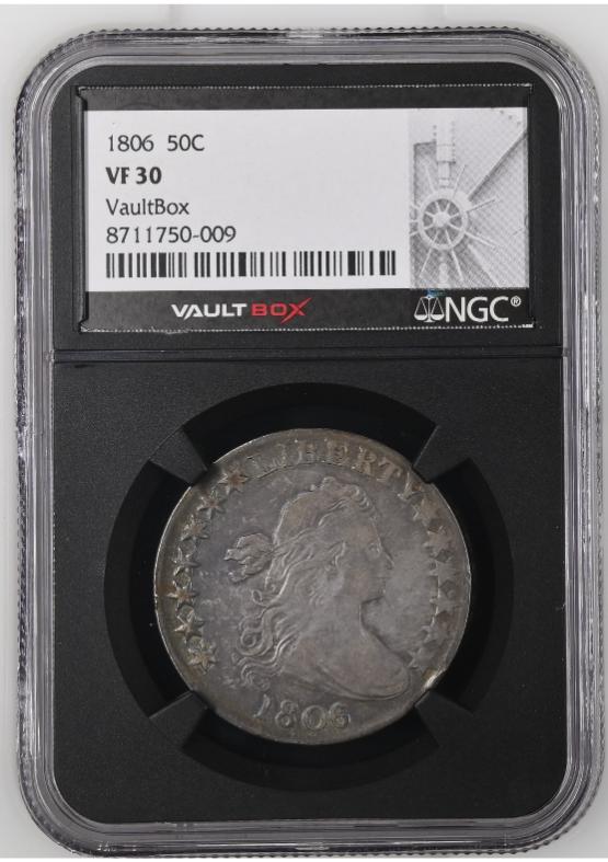 1806 50C NGC VF30 FRONT