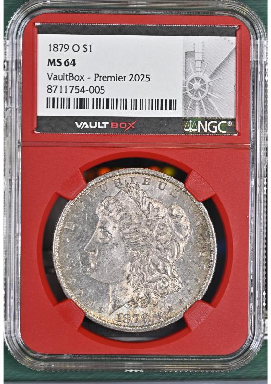 1879-O $1 NGC MS64 FRONT