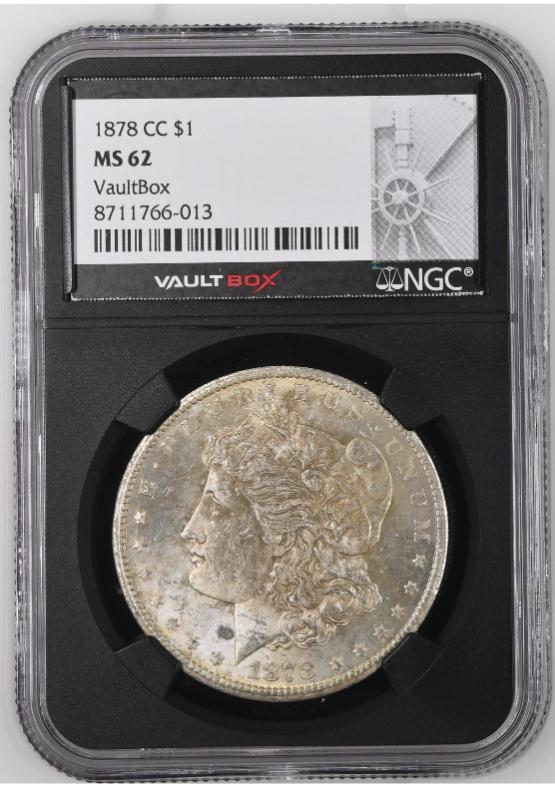 1878-CC $1 NGC MS62 FRONT