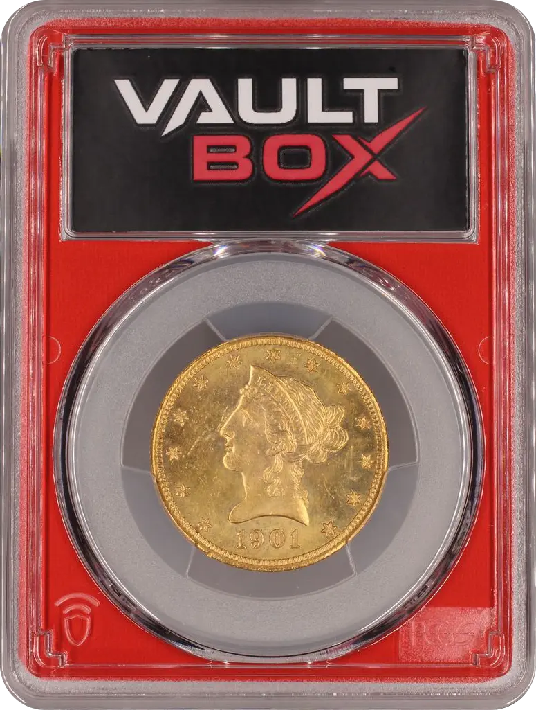 1901-S G$10 PCGS MS63 Front