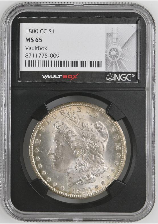 1880-CC $1 NGC MS65 FRONT