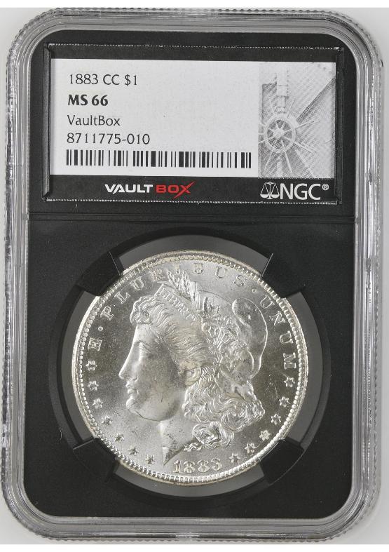 1883-CC $1 NGC MS66 FRONT