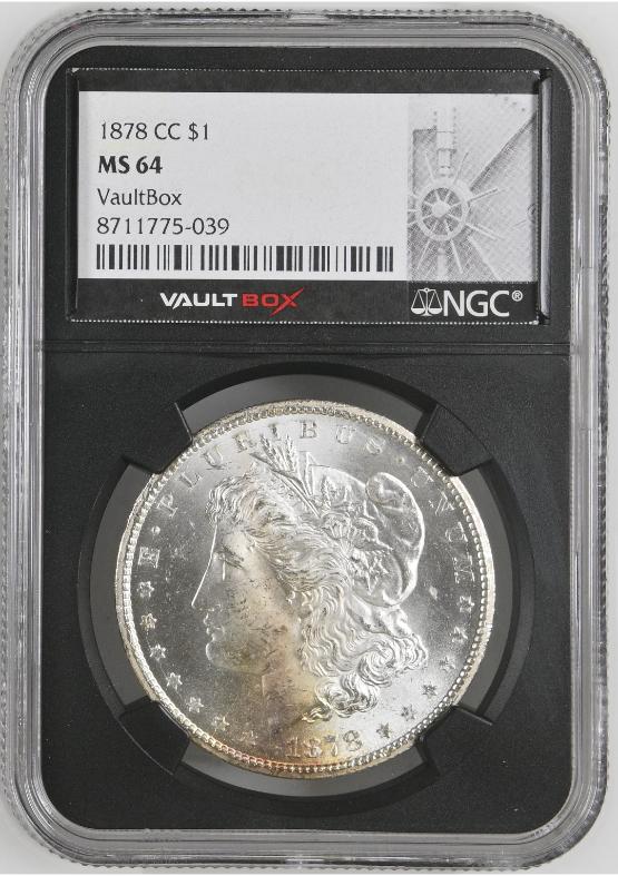 1878-CC $1 NGC MS64 FRONT