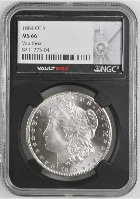 1884-CC $1 NGC MS66 FRONT