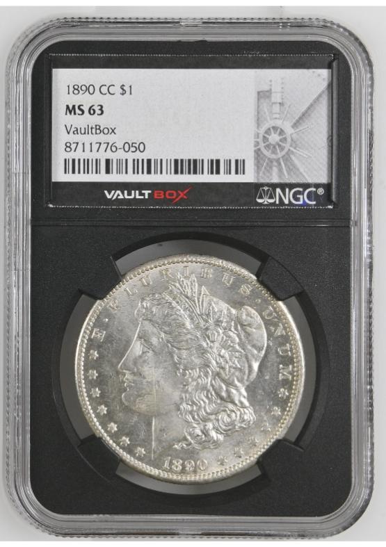 1890-CC $1 NGC MS63 FRONT