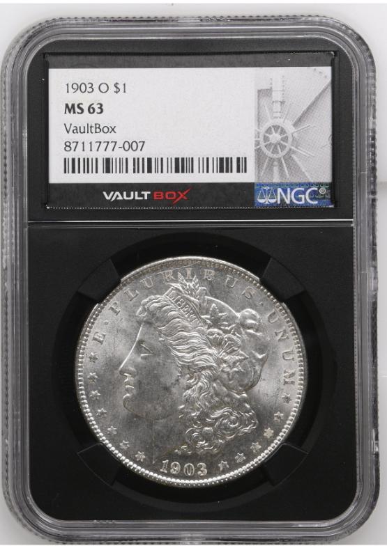 1903-O $1 NGC MS63 FRONT