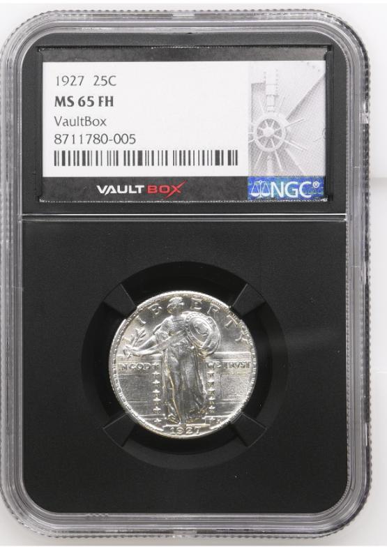 1927 25C NGC MS65FH FRONT