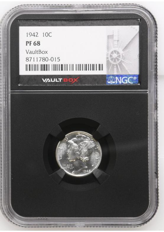 1942 10C NGC PF68 FRONT