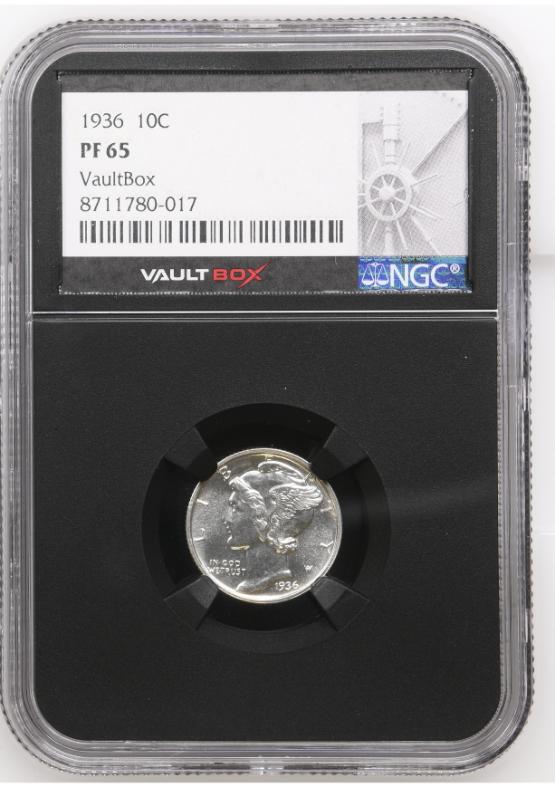 1936 10C NGC PF65 FRONT