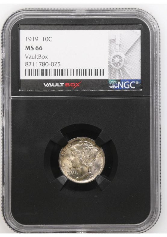 1919 10C NGC MS66 FRONT