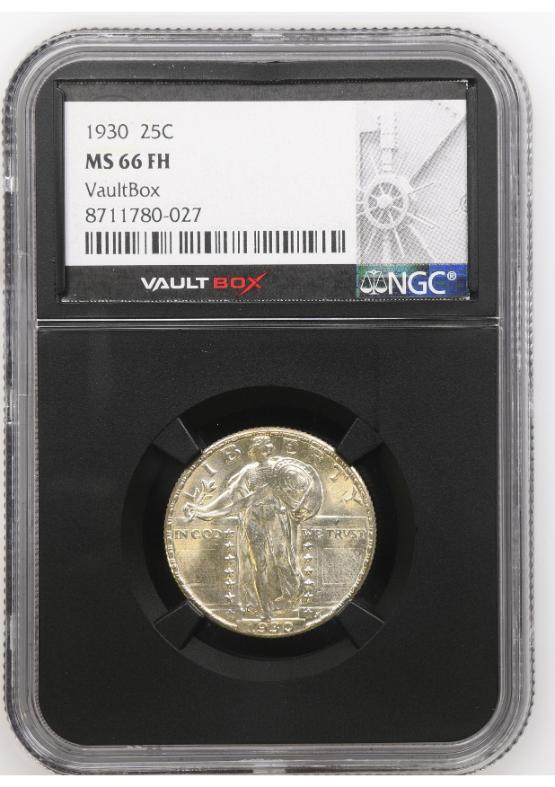 1930 25C NGC MS66FH FRONT