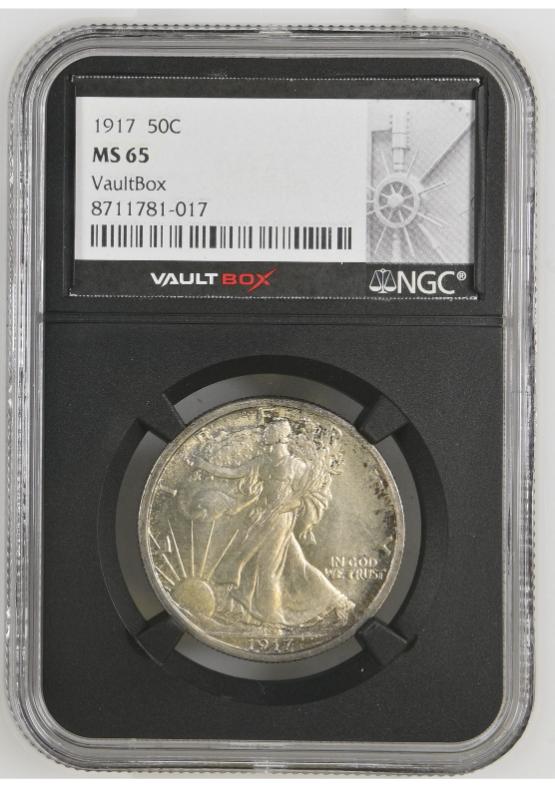 1917 50C NGC MS65 FRONT