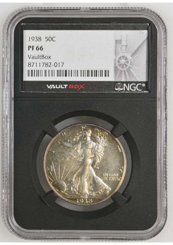 1938 50C NGC PF66 FRONT