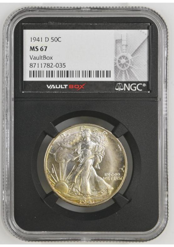 1941-D 50C NGC MS67 FRONT