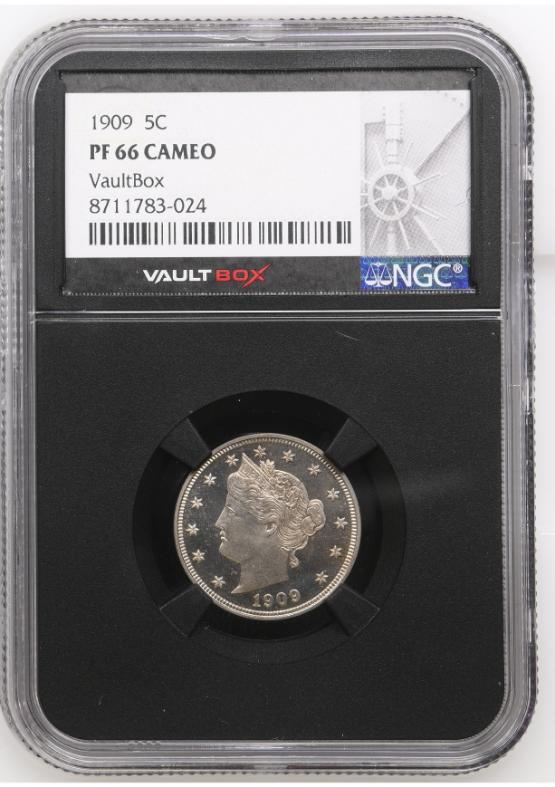 1909 5C NGC PF66CAMEO FRONT