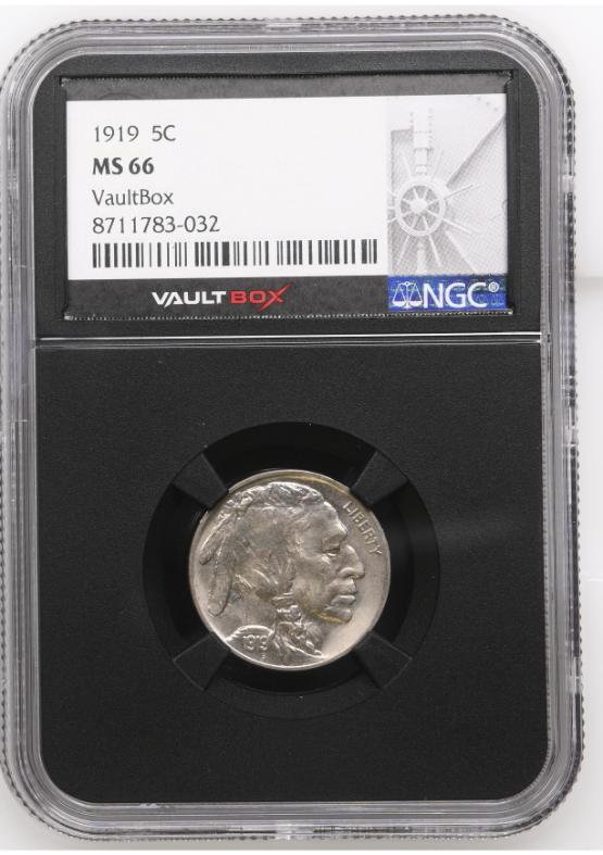 1919 5C NGC MS66 FRONT