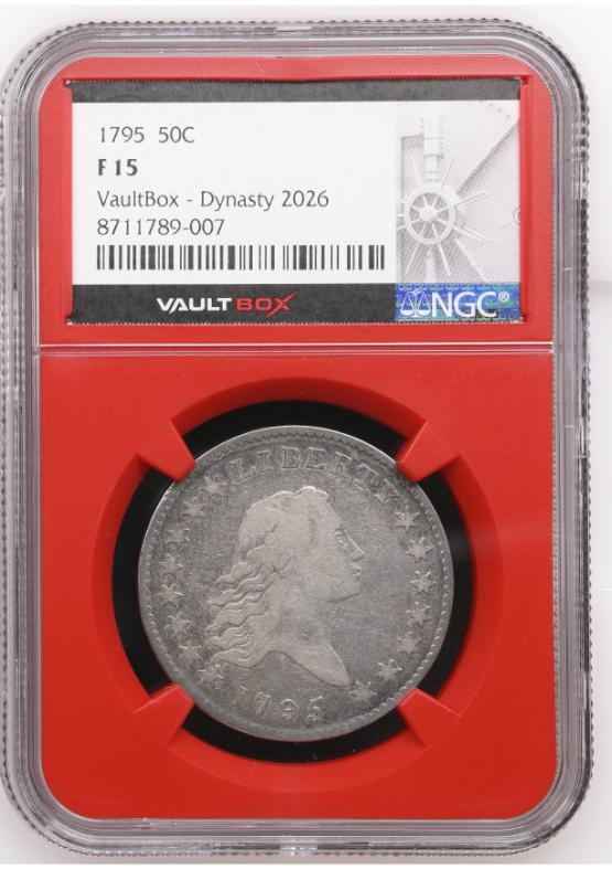 1795 50C NGC F15 FRONT