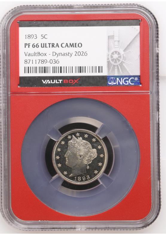 1893 5C NGC PF66UltraCameo FRONT