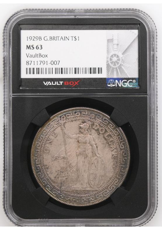 1929B G.BRITAIN T$1 NGC MS63 FRONT