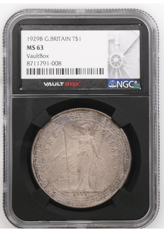 1929B G.BRITAIN T$1 NGC MS63 FRONT