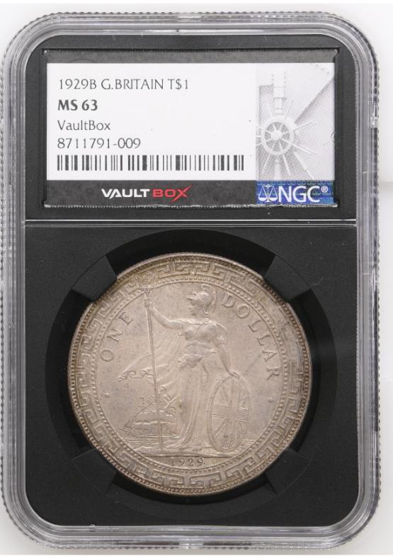 1929B G.BRITAIN T$1 NGC MS63 FRONT