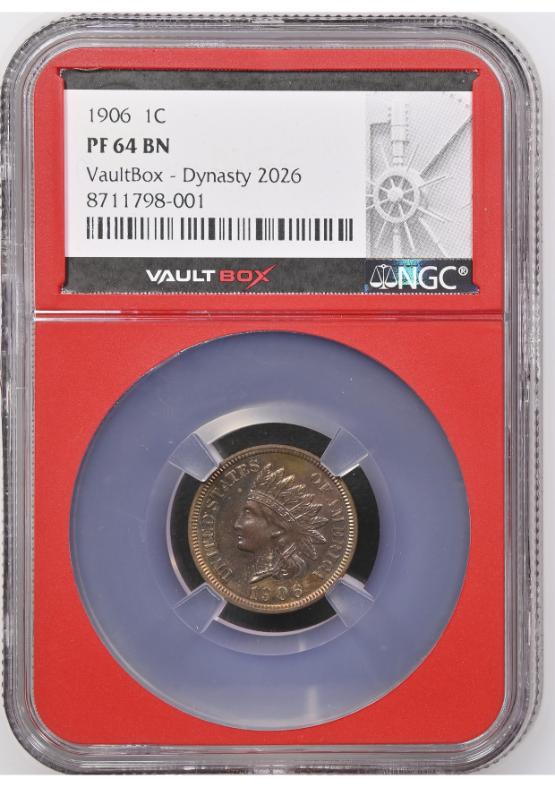 1906 1C NGC PF64BN FRONT