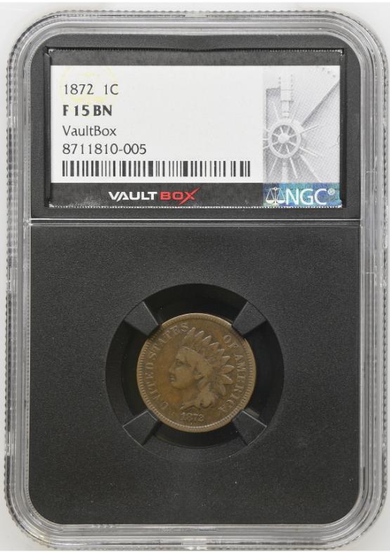 1872 1C NGC F15BN FRONT