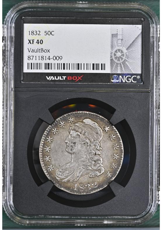 1832 50C NGC XF40 FRONT