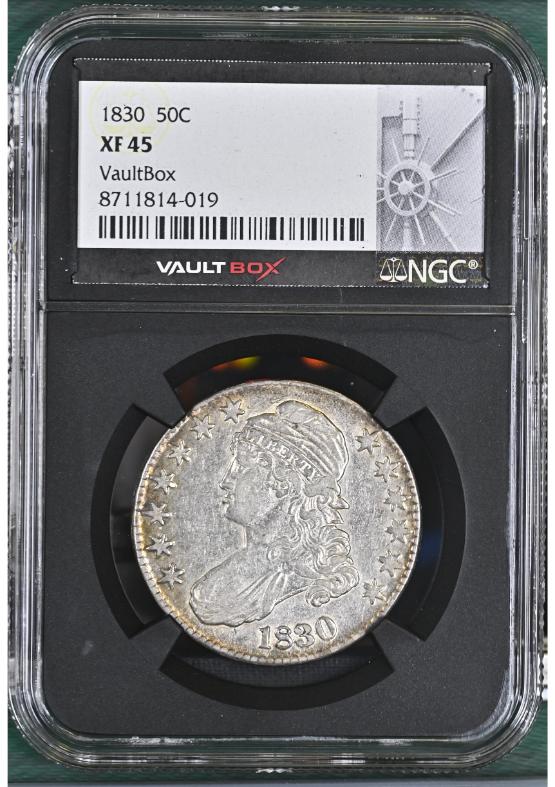 1830 50C NGC XF45 FRONT