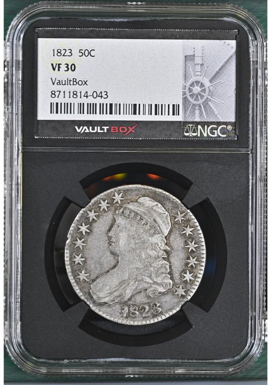 1823 50C NGC VF30 FRONT