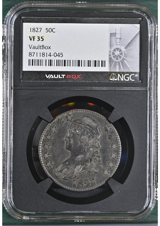 1827 50C NGC VF35 FRONT
