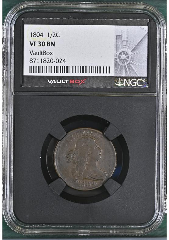 1804 1/2C NGC VF30BN FRONT
