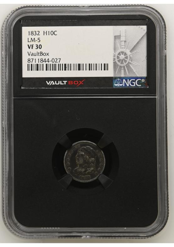 1832 H10C LM-5 NGC VF30 FRONT