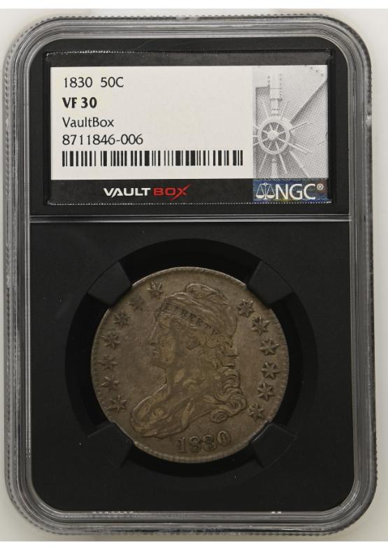 1830 50C NGC VF30 FRONT