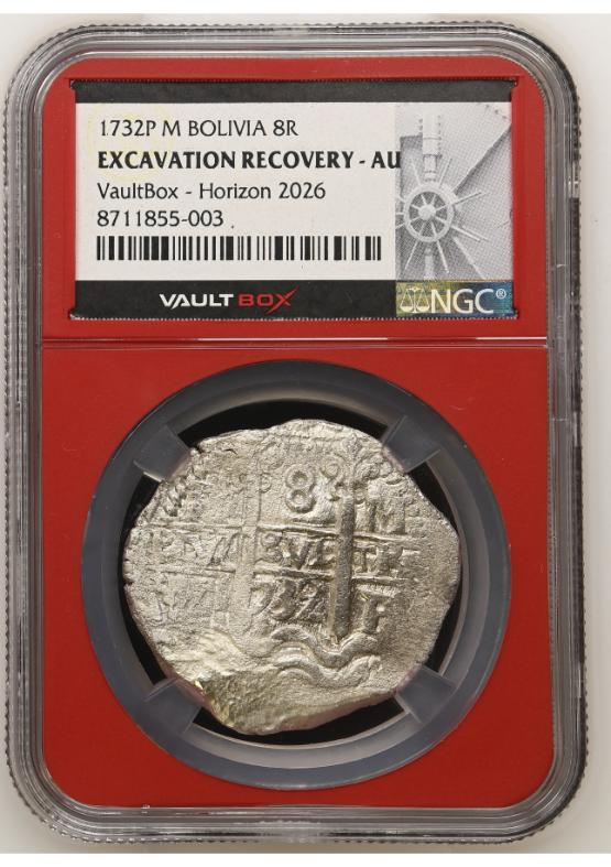 1732P M BOLIVIA 8R NGC EXCAVATIONRECOVERY-AU FRONT