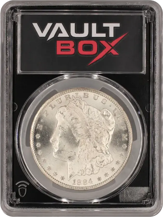 1884-CC $1 PCGS MS65FRONT